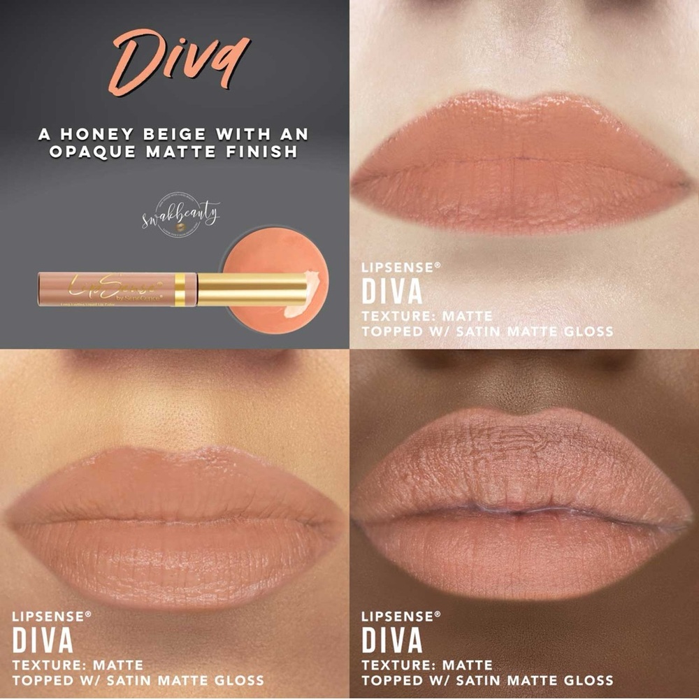 Senegence Lipsense “Diva” Limited Edition size